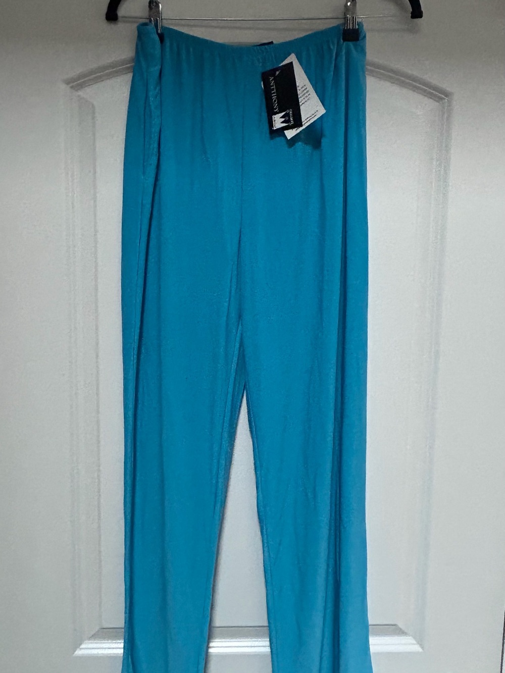 NWT ANTTHONY Womens Sz M Pull On Straight Leg Liquid Comfort Lounge Slacks Pants